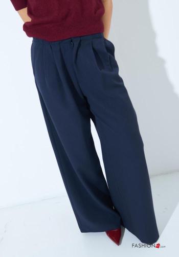 wide leg lange Hose mit Taschen mit Reißverschluss - ph 2