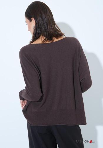 Long sleeved top boat neckline - ph 3
