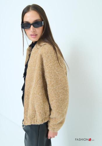 Bomber maniche lunghe con zip con elastico - ph 3