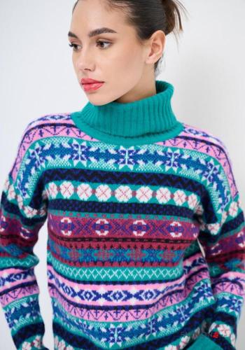 Gola Alta em Lã mista manga comprida de Natal - ph 2