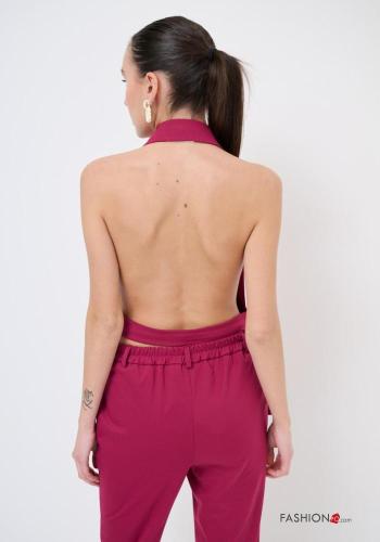 Smanicato scollato sulla schiena con bottoni scollo profondo - ph 3