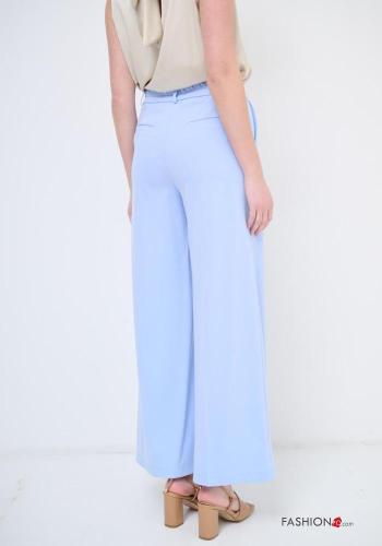 Pantalones wide leg con bolsillos con cremallera con botones - ph 3