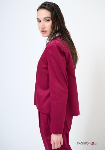 Veste en Coton manches longues à col en V - ph 3