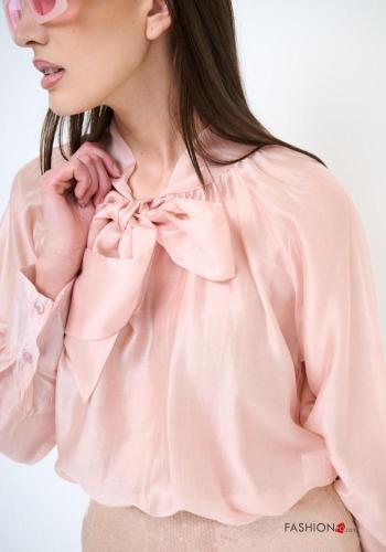Blouse manches longues avec noeud - ph 2