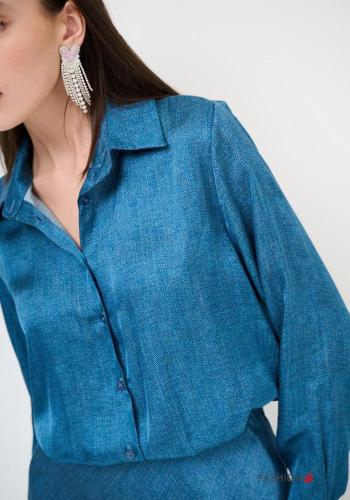 Camisa manga larga con cuello con botones - ph 2
