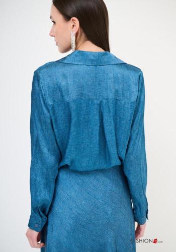 Camisa manga larga con cuello con botones - ph 3