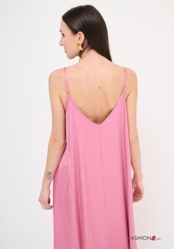 Abito senza maniche scollato sulla schiena scollo a V - ph 3