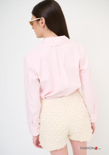 Camisa de Algodón manga larga con cuello con botones - ph 3