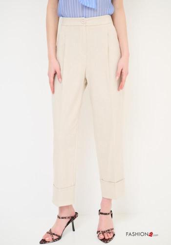 Pantalon à boutons avec fermeture éclair avec poches - ph 2
