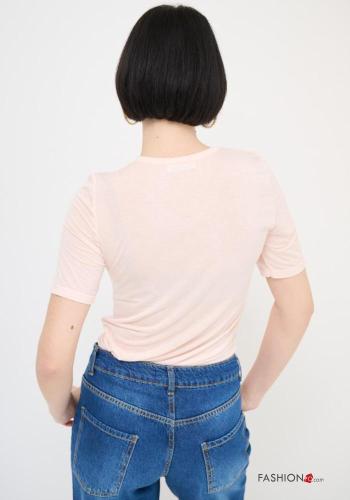 T-shirt maniche corte scollo a V - ph 3