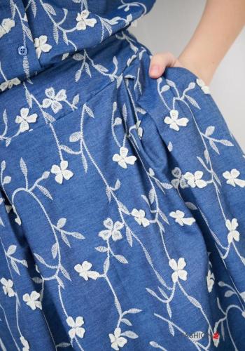 Embroidered Cotton Skirt - ph 3