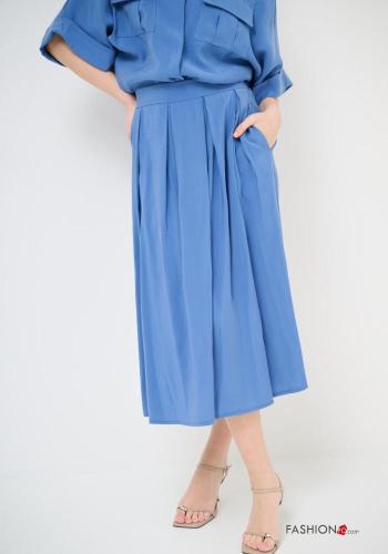 high waist Skirt with pockets - ph 2
