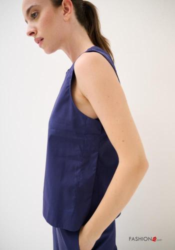 Top de Algodón sin mangas cuello redondo - ph 2