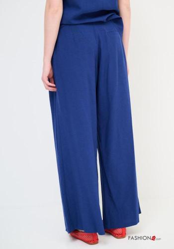 Calças em Linho com fivela wide leg - ph 3