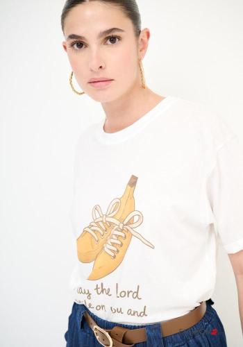 T-shirt in Cotone Fantasia stampata - ph 2