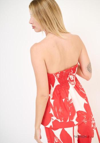 Top in Cotone Fantasia floreale - ph 2