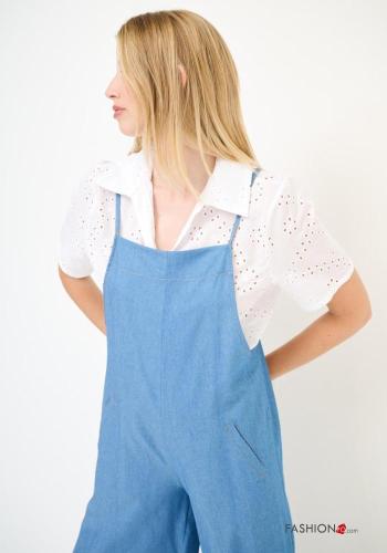 Jumpsuit in Cotone con spacco - ph 2