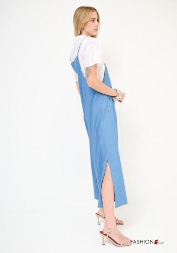 Jumpsuit in Cotone con spacco - ph 3