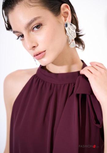 Abito senza maniche lungo con fiocco - ph 2