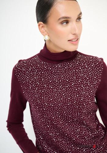 Dolcevita in Misto Lana con strass - ph 2