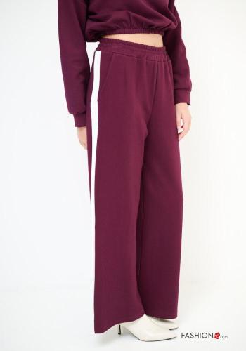 Pantalone in Cotone Fantasia righe - ph 2