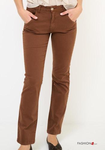 Cotton Chinos with buttons with zip with pockets - ph 2