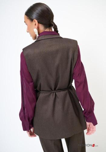 Gilet with belt - ph 3