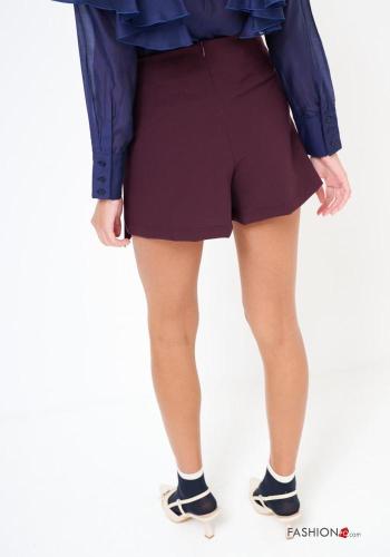 Gonna-Pantalone vita alta con zip con nodo - ph 4