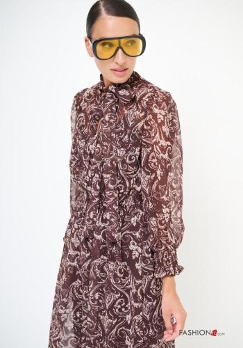 Paisley Muster Kleid - ph 2