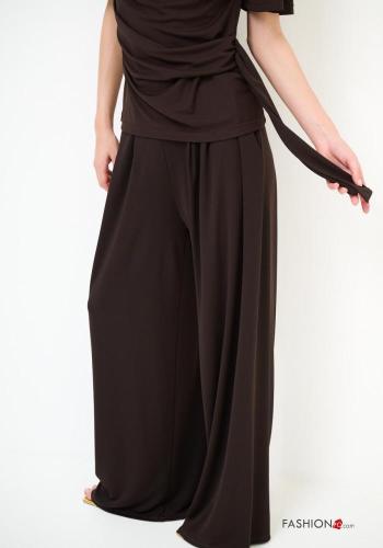 Pantalone wide leg con elastico - ph 2