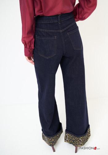 Jeans in Cotone Fantasia animalier - ph 3