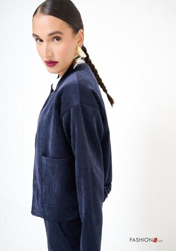 Bomber maniche lunghe con bottoni con tasche - ph 3