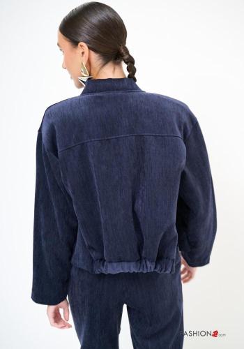 Bomber maniche lunghe con bottoni con tasche - ph 4