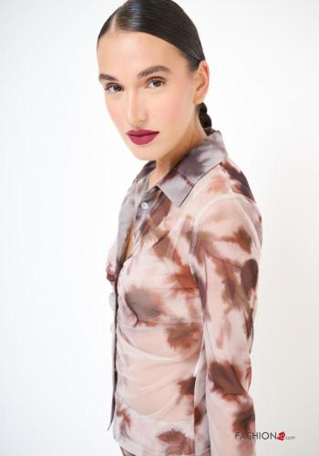 Chemise Imprimé feuilles - ph 2