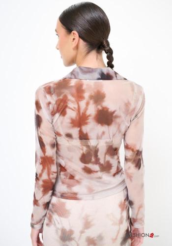 Chemise Imprimé feuilles - ph 3