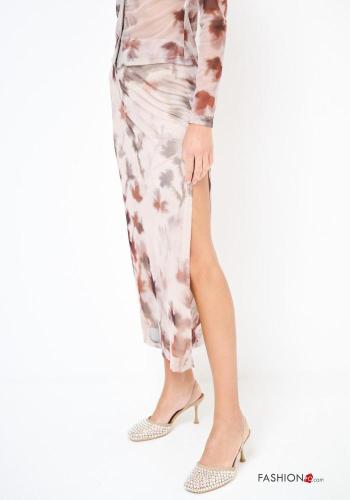 Leaf print Skirt - ph 2