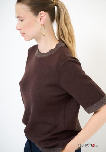 Maglione maniche corte girocollo - ph 2