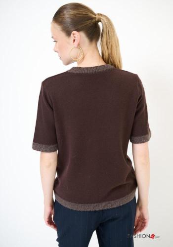 Maglione maniche corte girocollo - ph 3