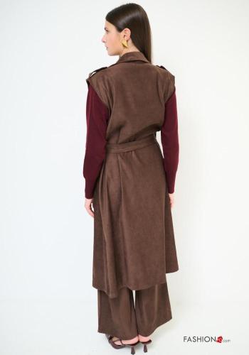 Robe sans manches avec ceinture - ph 3