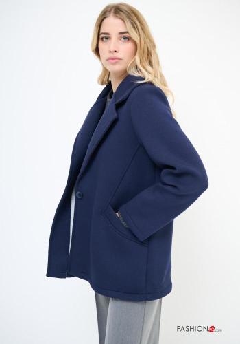 Manteau manches longues à boutons avec poches - ph 3