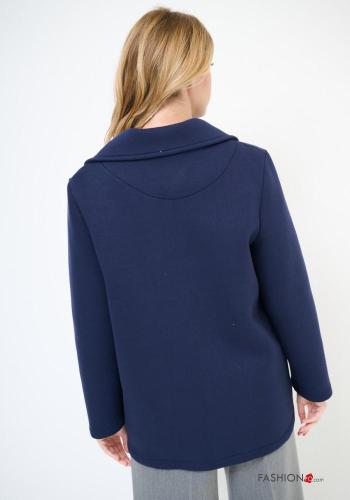 Manteau manches longues à boutons avec poches - ph 4