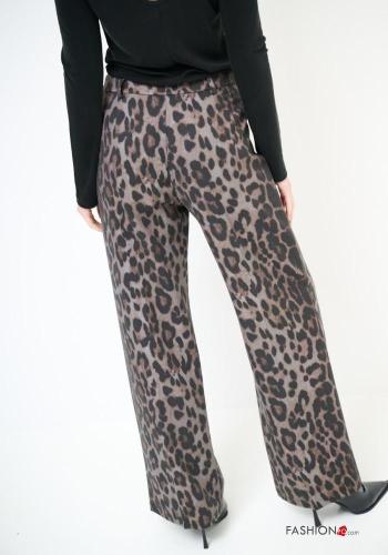 Animal print Trousers - ph 3