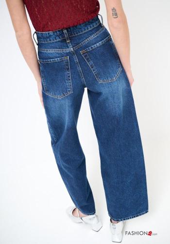 Vaqueros de Algodón tela vaquera - ph 3