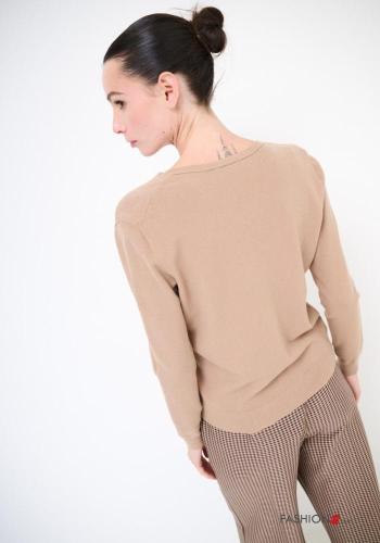 Maglione maniche lunghe scollo a V - ph 2
