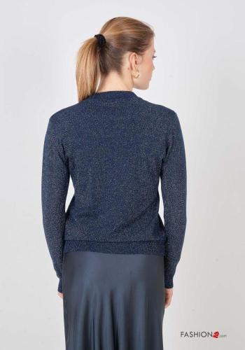 long sleeve crew neck lurex Sweater - ph 4