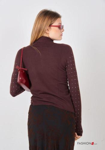 Jersey Cuello de Tortuga con brillantes - ph 2