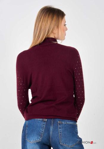 Jersey Cuello de Tortuga con brillantes - ph 3