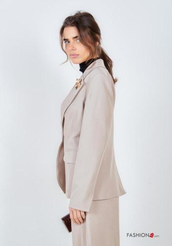 long sleeve Blazer with buttons with pockets - ph 3