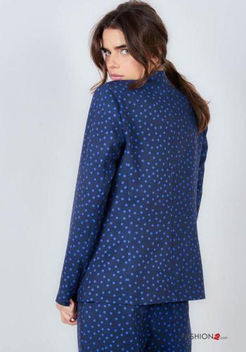 Polka-dot long sleeve Blazer with buttons - ph 4