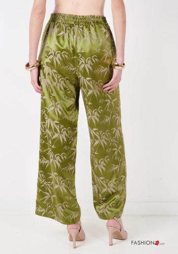 Pantalones Estampado Floral con bolsillos con elástico - ph 4